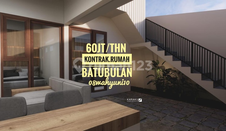 Room Rental Contract for a 3-Bedroom House in Batubulan Timur, Denpasar, Bali 60 Million