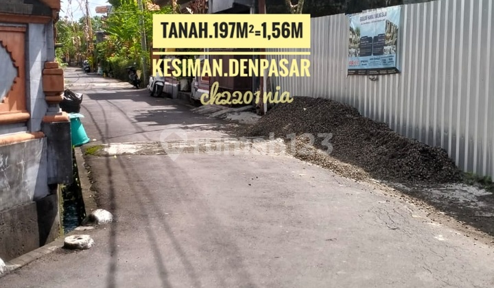 Jual Tanah Dekat Batu Bulan Gatsu Sanur Kesiman Denpasar Bali
