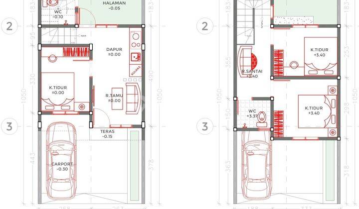 Jual Rumah Cluster Onegate 3 Kamar Panjer Renon Denpasar Selatan Bali 2