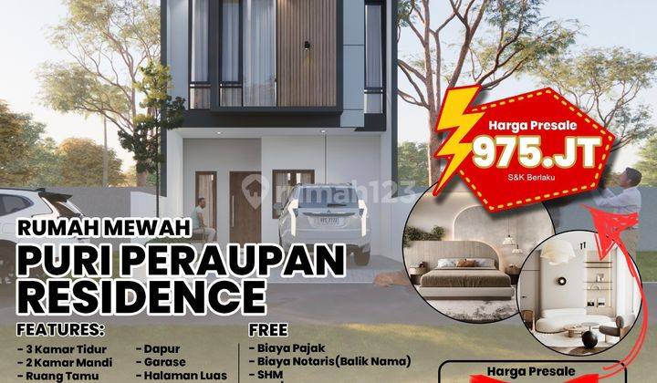 Rumah Tingkat Dijual 3 Kamar Peguyangan Ayani Denpasar Utara Bali 1