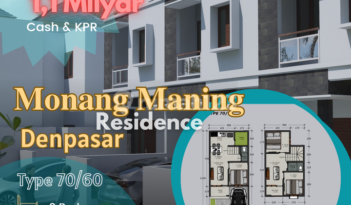 For Sale: Mirah Delima Residence Housing, Monang Maning, Denpasar, Bali For Sale: Mirah Delima Residence Housing, Monang Maning, Denpasar, Bali