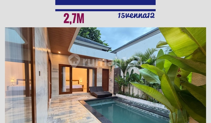 Jual Villa Ready Baru View Sawah Kemenuh Ubud Gianyar Bali