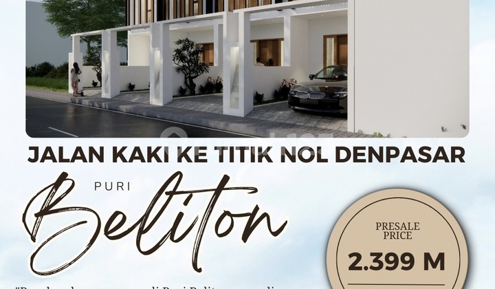 Jual Rumah Toko Ruko Dekat Lapangan Puputan Pasar Badung Renon Denpasar Bali