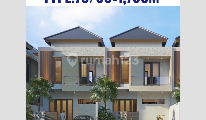 Jual Rumah 3 Kamar Tukad Balian Renon Denpasar Bali