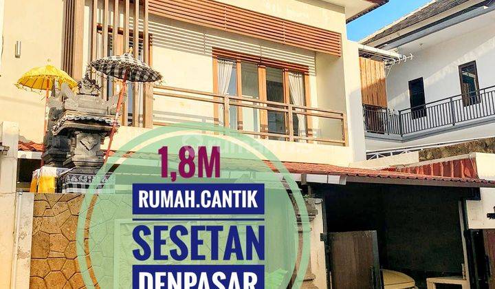 Dijual Rumah Semi Vila Furnished Dekat Toll Bali Mall Galeria Denpasar Bali 1