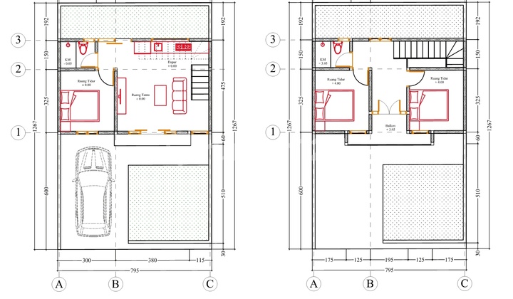 Jual Rumah Siap Huni Baru Tingkat 3 Kamar Tidak Banjir Dkt Sekolah Taman Rama Terminal Ubung Denpasar Bali 2