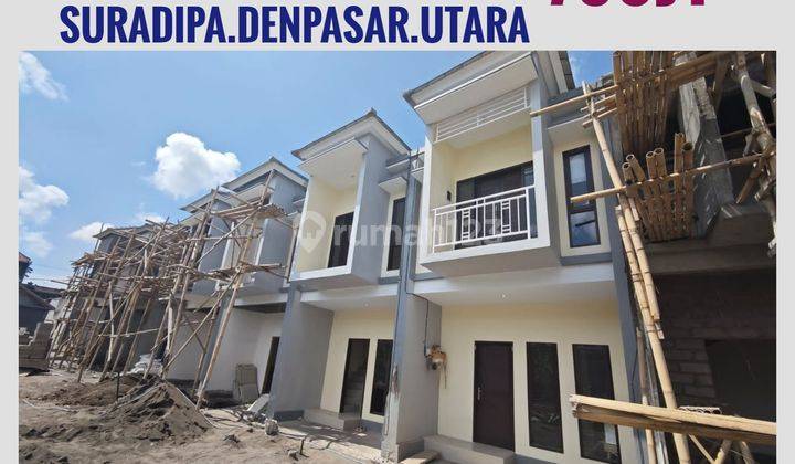 Jual Rumah Minimalis Onegate Cluster Denpasar Utara Bali 1