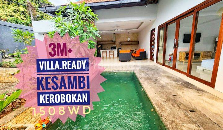 Jual villa ready Kesambi Kerobokan Denpasar Barat Bali 1