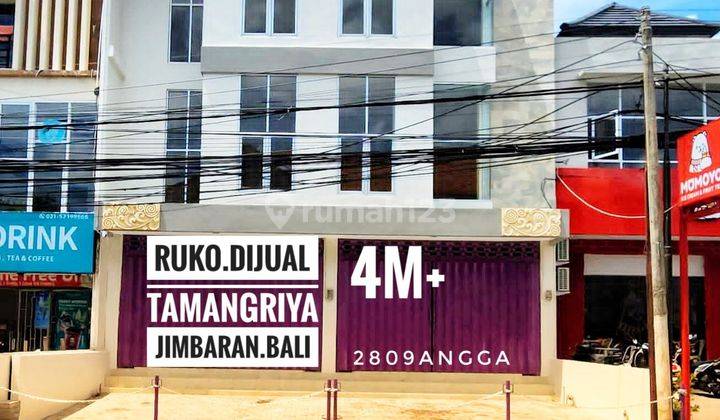 For Sale Shophouse Business Place Taman Griya Jimbaran Bali 1