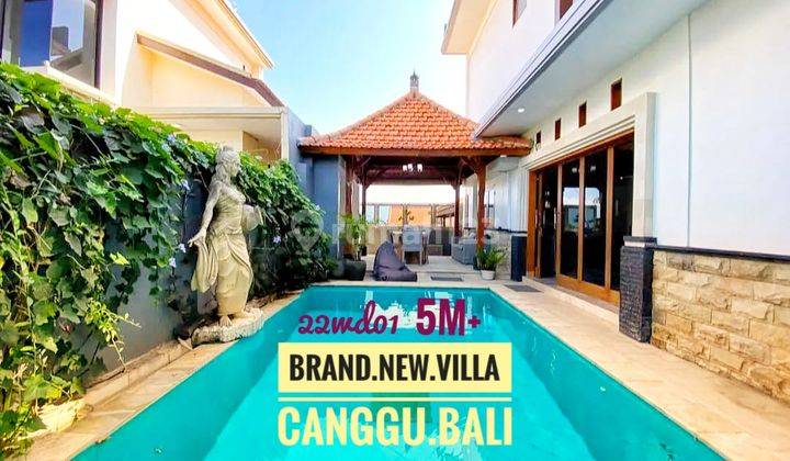 Brand New Villa Ready View Sawah Padonan Canggu Bali 1