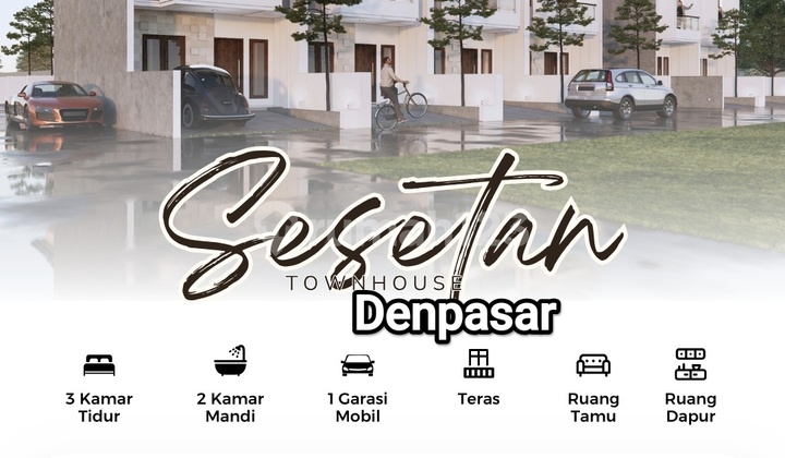 Jual Rumah Baru Siap Huni Dekat Toll Bali Mandara Sesetan Denpasar