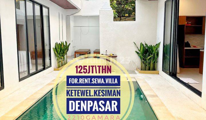 For Rent Leasehold Villa Kesiman Kertalangu Sanur Denpasar Bali 1