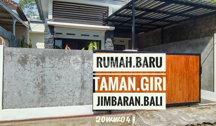 Jual Rumah Baru Siap Huni Taman Giri Mumbul Jimbaran Bali 1