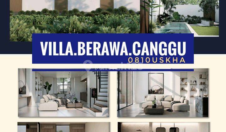 Leasehold Villa Berawa Beach Canggu Kuta Utara Bali 1