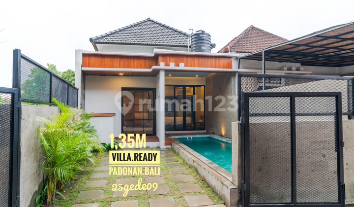 Jual Villa Ready Baru Murah Semi Furnished Padonan Betaka Dalung Kuta Utara Bali