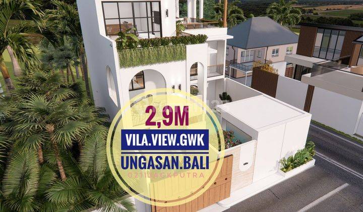 Villa View Gwk For Sale Jimbaran Atas Kuta Bali 1