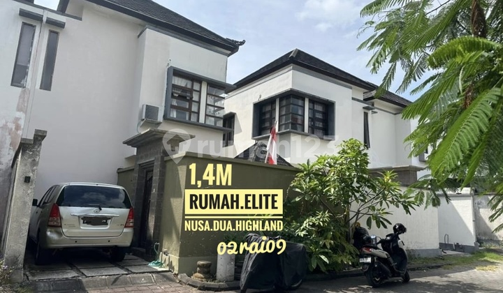 Jual Rumah Ready Elite Cluster Onegate Security Nusa Dua Highland Benoa Jimbaran Bali