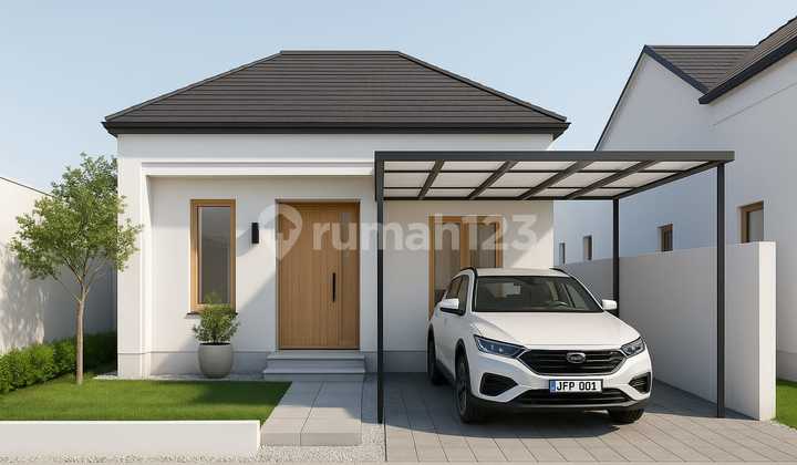 New 3-Bedroom House for Sale, Buana Giri Mahendradata, Flood-Free, West Denpasar, 980 Million.