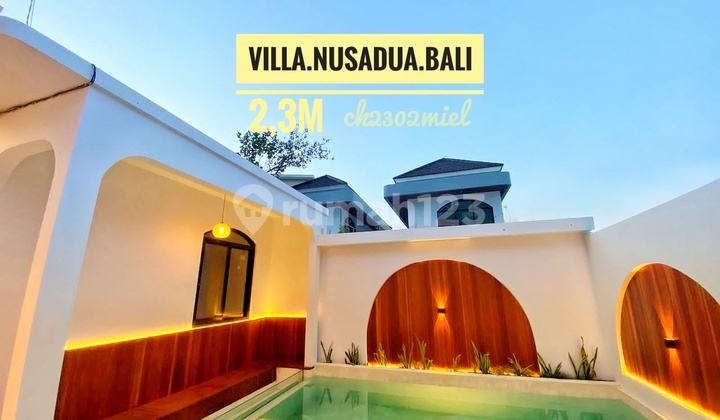 For Sale Mediterranean Villa Nusa Dua Jimbaran Bali