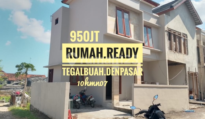 New Two-Story Tegal Buah Kerobokan West Denpasar Bali House for Sale, Ready to Occupy