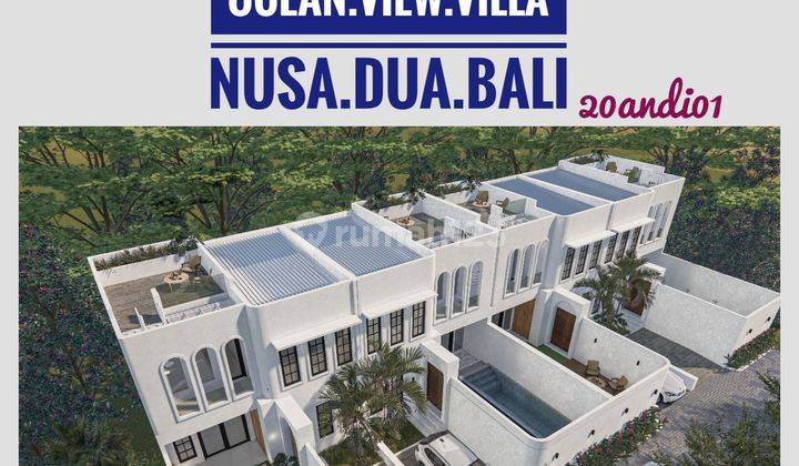 For Sale Ocean View Villa Kampial Nusa Dua Bali 1