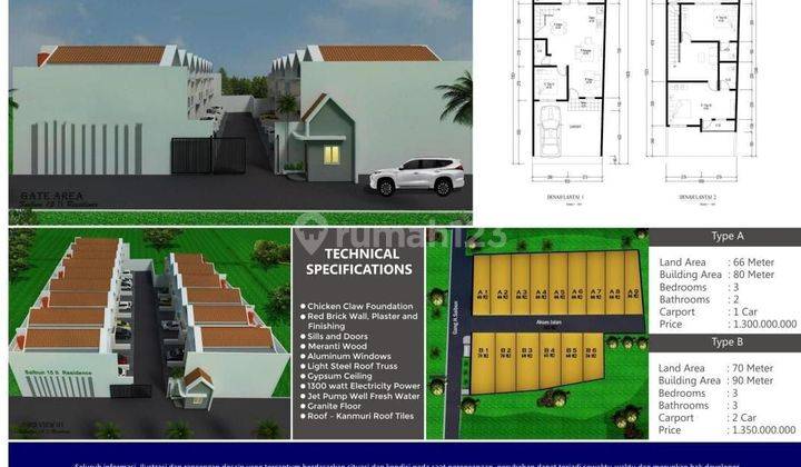 Rumah Cluster Classic Modern Di Jatipadang Pasar Minggu Jaksel 1