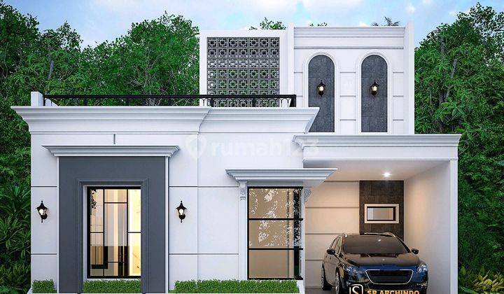 Rumah Murah Ada Rooftop Cluster Lenteng Agung Jaksel 1