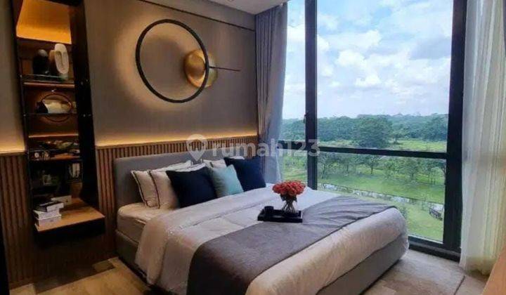 Apartemen furnished disewa 2 bedroom Marigold Nava Park 1