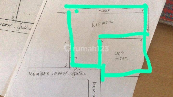 JUAL GUDANG HITUNG TANAH LUAS 1000 M2 MURAH di JL KEMBAR BANDUNG 6