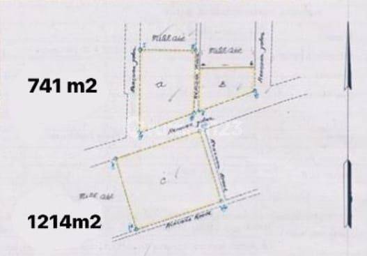 2 Tanah 1 Rumah 714 M² 1.214 m² di Jalan Setra Sari, Bandung  2