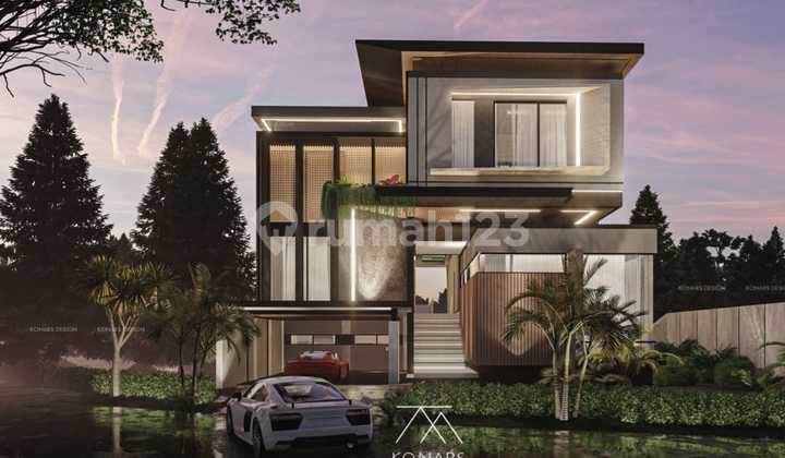 Rumah Mewah Desain Konars Full Furnished, Kbp Tatar Kumalasinta  2