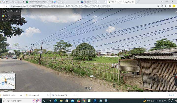 Kavling Tanah 2.780 m² SHM di Gempol Cijerah, Bandung 2