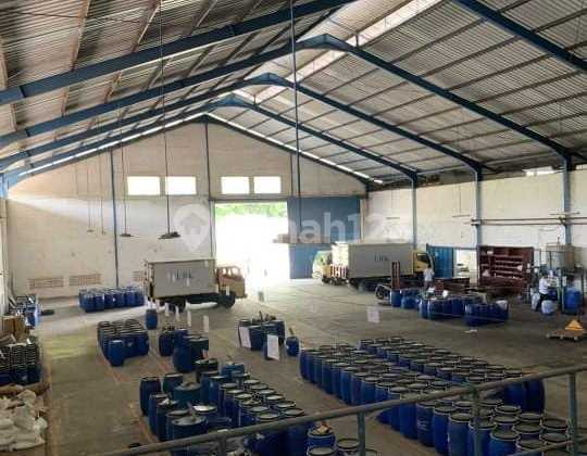 Pabrik Ijin Limbah Aktif Akses Container 40 Ft Dekat Tol Padalarang