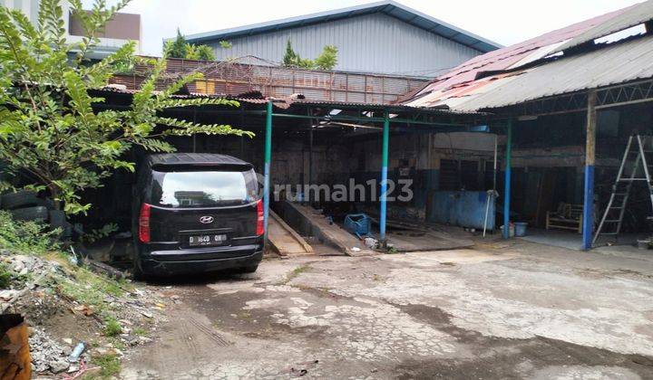 BANGUNAN HITUNG TANAH Cocok Utk gudang, supermarket Di Soekarno-Hatta  2