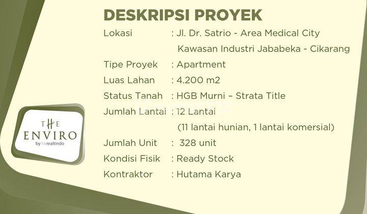 Apartemen Ini Seharga Kamu Ngekost Loh, Hanya 2jtan Aja Per Bulan 2