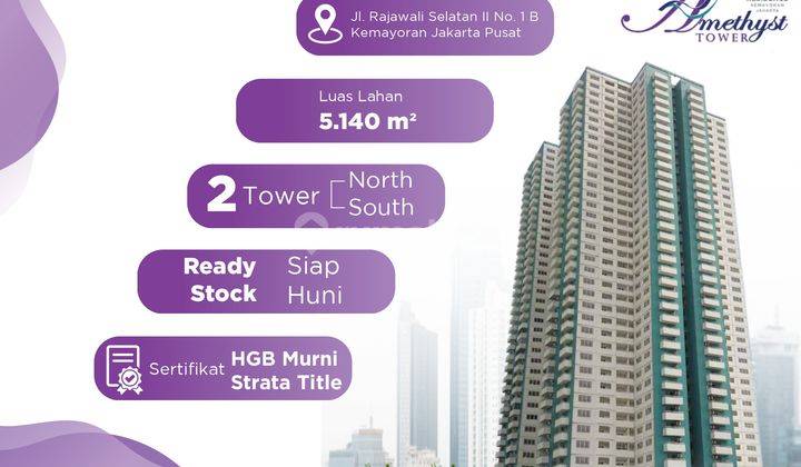 Apartemen di Kemayoran Mepet Prj 2