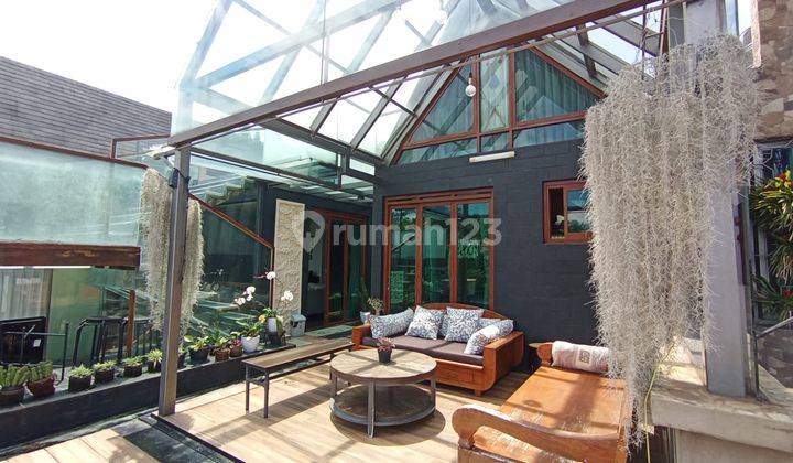 Disewa Rumah Villa Fully furnished Resort Dago Pakar, full view 2
