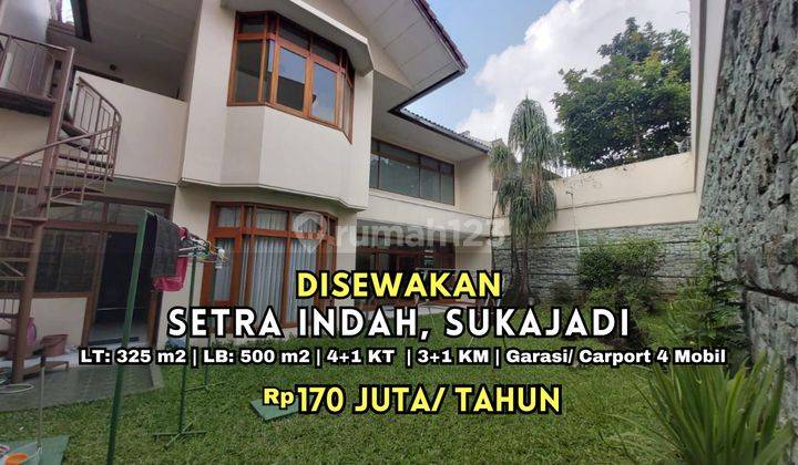 Disewa Rumah Fully Furnished berada di Setra Indah  1