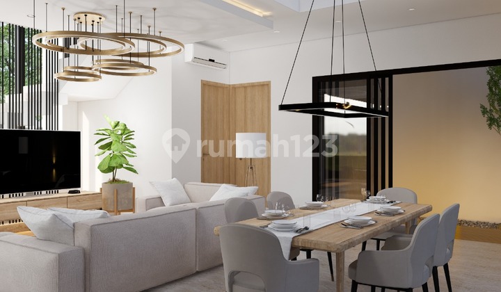 Rumah BRAND NEW, HOEK / HOOK, BANGUNAN MANDIRI, The ICON, BSD CITY (NVT)