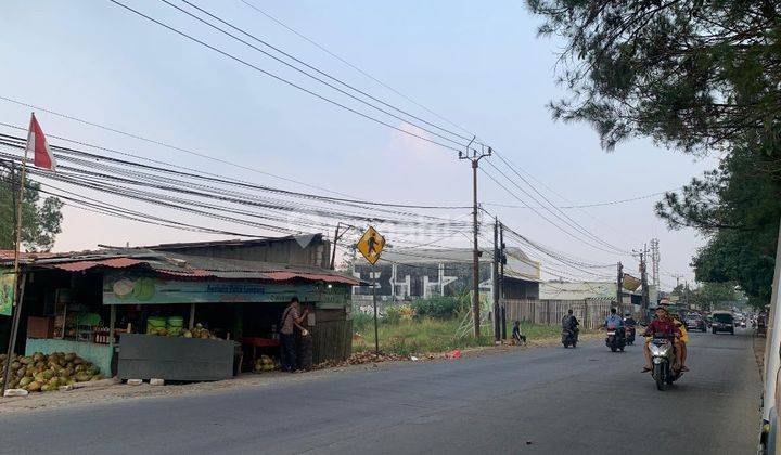 Jual Cepat Tanah / Kavling Komersil di Jl. Raya Serpong - Parung, Curug Bogor 1
