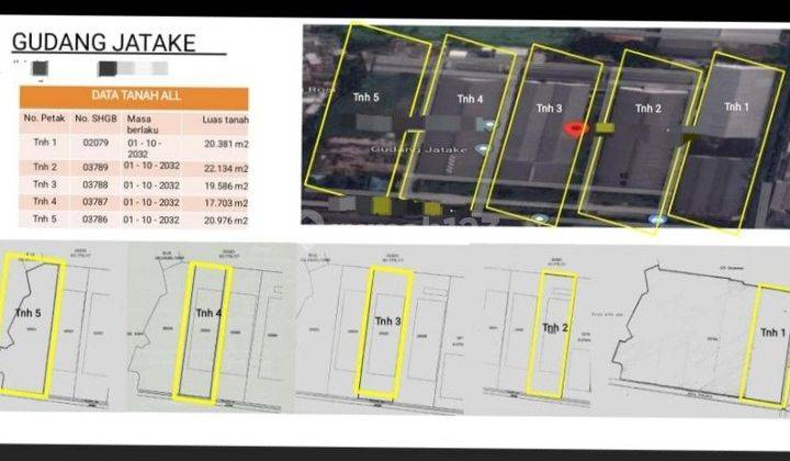 Jual Cepat Gudang Kawasan Industri Jatake Siap Pakai 1