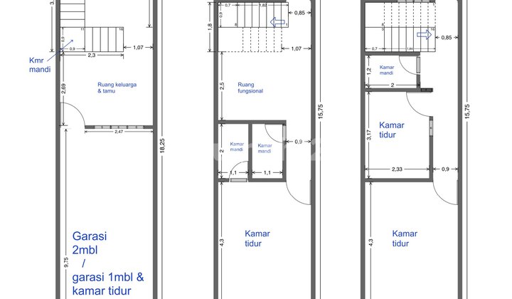 Dijual Rumah Brand New 3 Lantai di Komplek Duri Kepa, Jakarta Barat 2