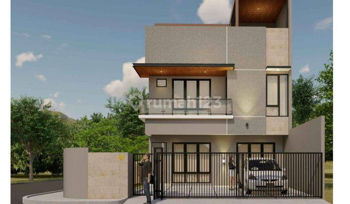 Dijual Rumah Baru 3 Lantai Hoek di Taman Villa Meruya, Jakbar 1