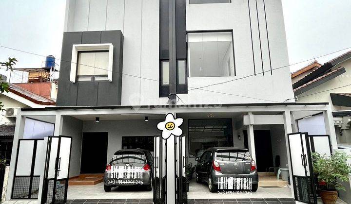 Rumah 3 Lantai Shm Baru Modern Minimalis Bintaro Jaya 9 1