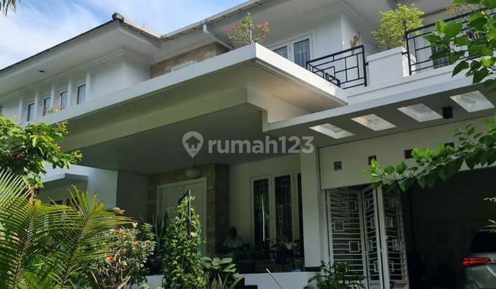 Rumah Bagus Semi Furnished Shm - Sertifikat Hak Milik Halaman Luas di Sektor 7 Bintaro Jaya , Sektor 7-Bintaro 1