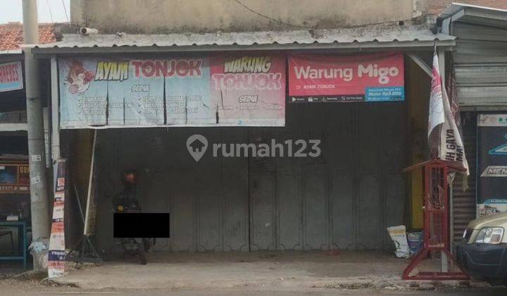 Rumah dan Toko Pinggir Jalan Utama Pegambiran 2