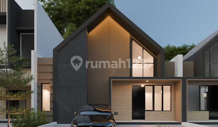 Scandinavian style house, Royal Regency housing in Bagor Nganjuk