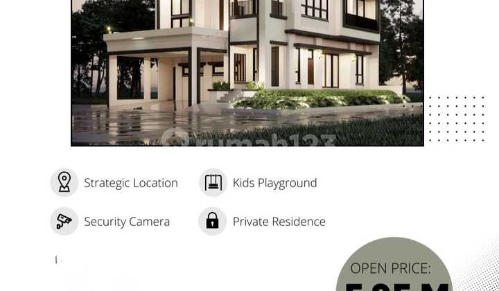 FRANS CEN-Rumah Dijual Bsd foresta naturale..baru.jarang ada lt.203m2.