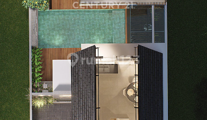 Rumah Modern Tropis di Area Ungasan Bali 2