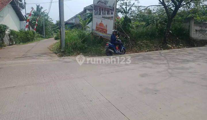 Tanah Hook Pinggir Jalan Raya Di Curug Serang 1